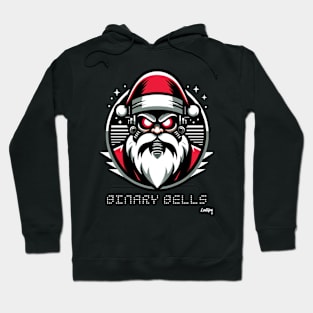 Byte Nite Santa - A Xmas December Binary Claus Hoodie